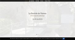 Desktop Screenshot of hotel-labastide.fr